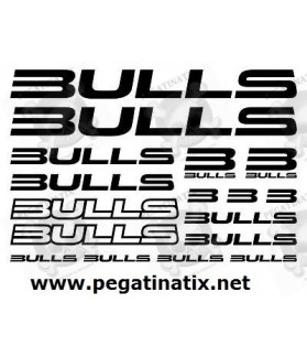 Decals sitickers cycle BULLS (Compatible Product)