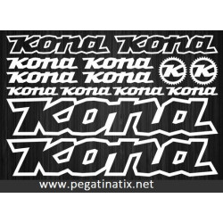 Stickers decals cycle KONA