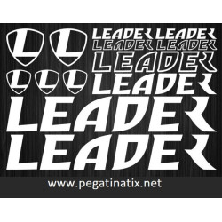 Stickers decals cycle LEADER