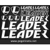 Stickers decals cycle LEADER