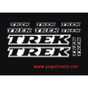 Stickers decals cycle TREK 