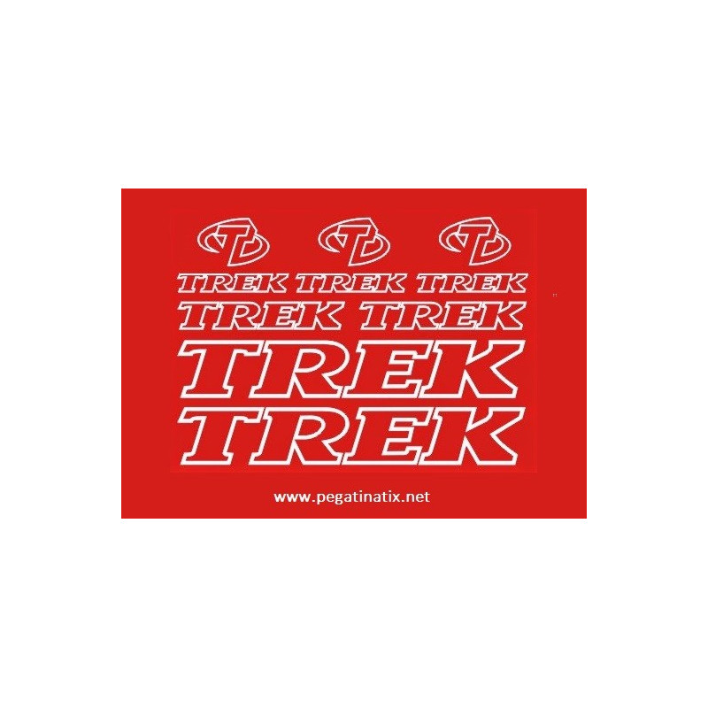 Stickers decals cycle TREK 