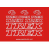 Stickers decals cycle TREK 