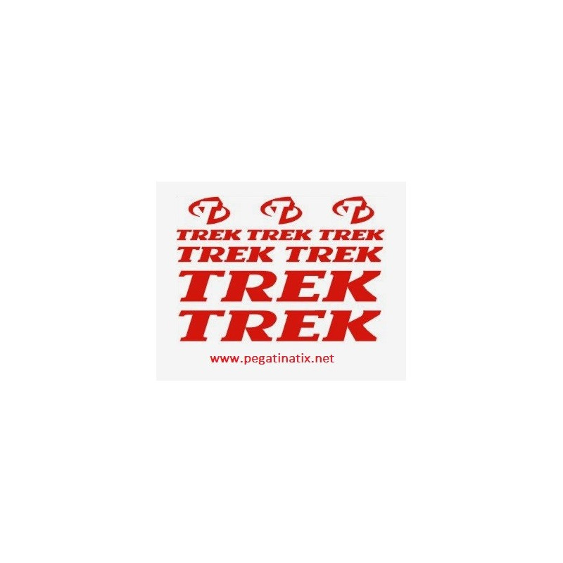 Stickers decals cycle TREK 