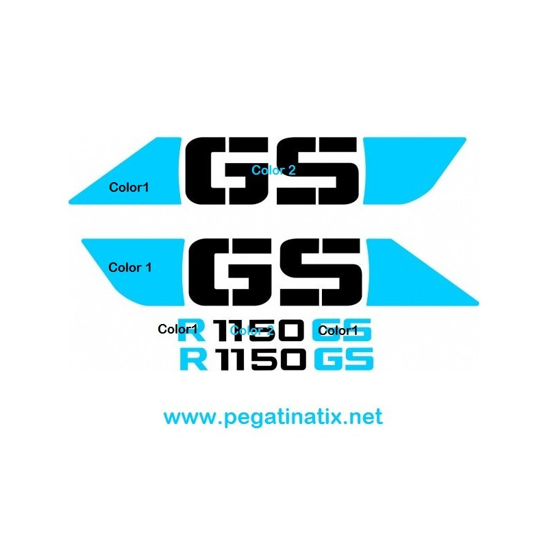 Stickers decals BMW R 1150 GS