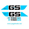 Stickers decals BMW R 1150 GS