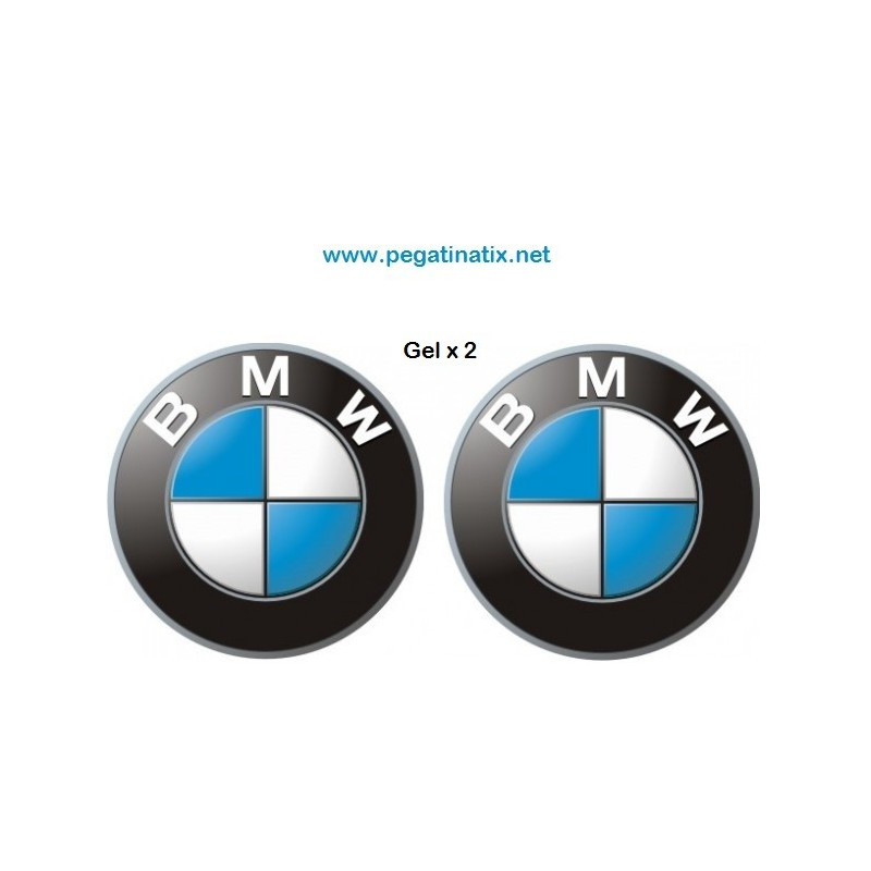Stickers decals motorcycle LOGO BMW  GEL x2