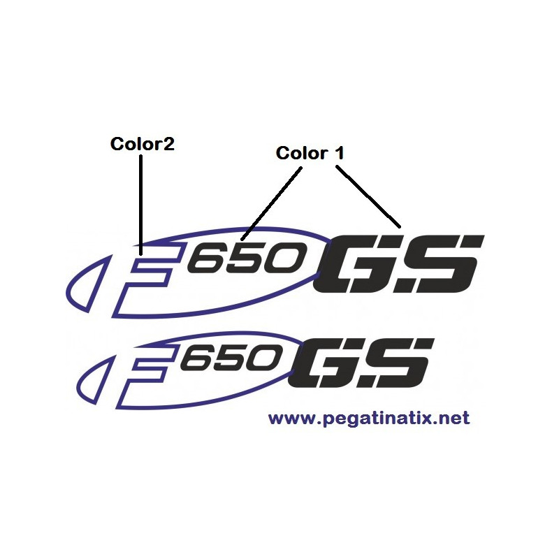 Stickers decals motorcycle BMW F650GS