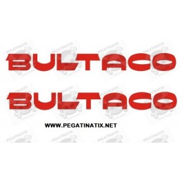 Stickers decals motorcycle BULTACO LOGO