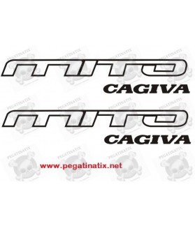 AUFKLEBER motorcycle LOGO GAGIVA MITO (Kompatibles Produkt)