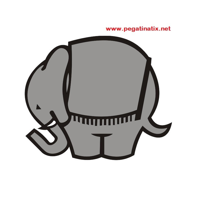 Stickers decals motorcycle GAGIVA ELEPHANT