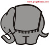Stickers decals motorcycle GAGIVA ELEPHANT