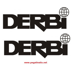 Stickers decals motorcycle DERBI 
