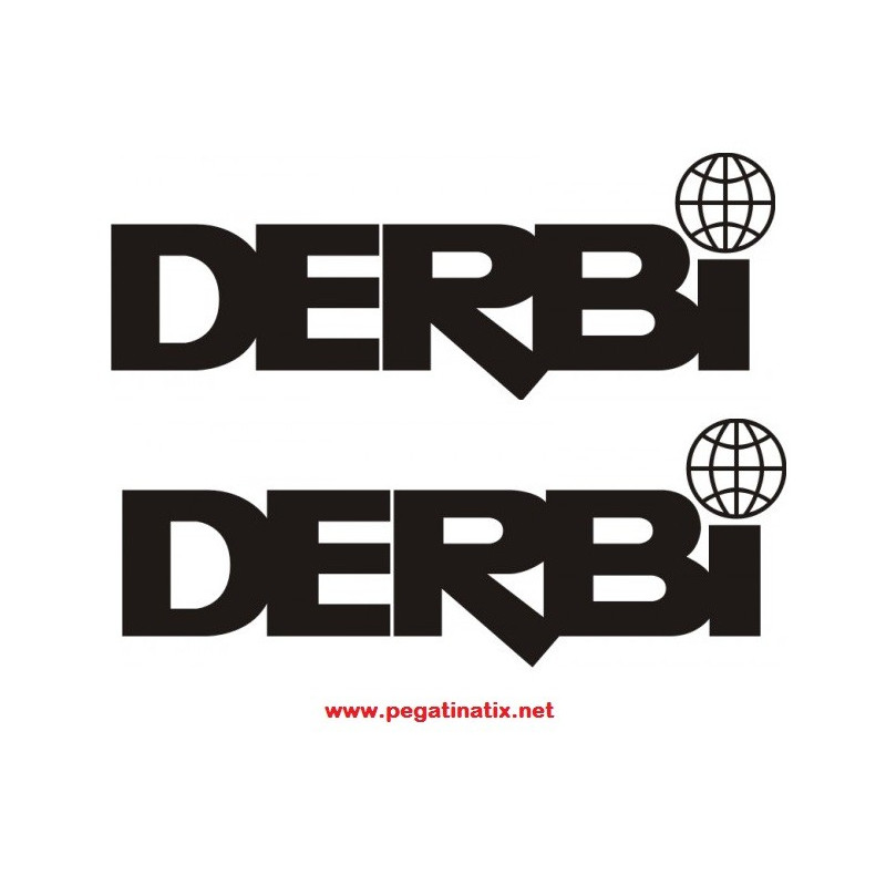 Stickers decals motorcycle DERBI 