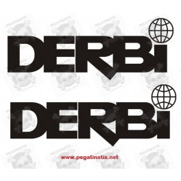 Stickers decals motorcycle DERBI 