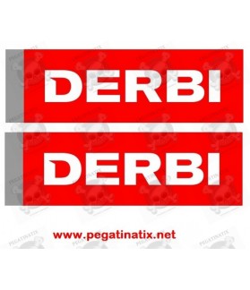 AUFKLEBER logo DERBI (Kompatibles Produkt)