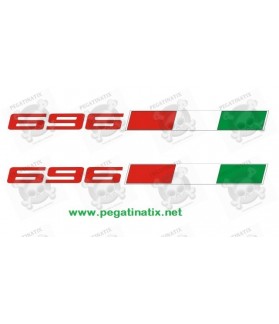 Stickers decals motorcycle DUCATI 696