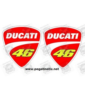 Stickers decals motorcycle logo DUCATI 46 (Compatible Product)