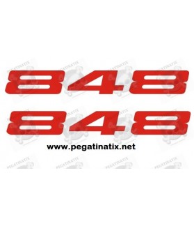 Stickers decals motorcycle DUCATI 848