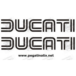 Stickers decals motorcycle DUCATI LOGO PERFIL