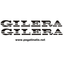 Stickers decals motorcycle GILERA 