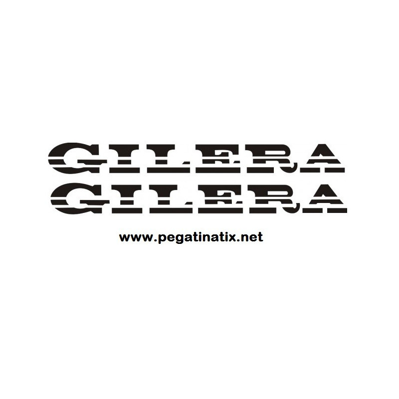 Stickers decals motorcycle GILERA 