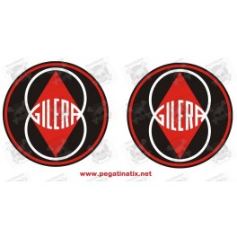 Stickers decals motorcycle GILERA LOGO X2