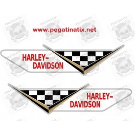 Stickers decals motorcycle HARLEY FLAG