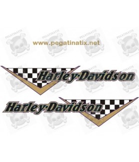 Stickers decals motorcycle HARLEY FLAG