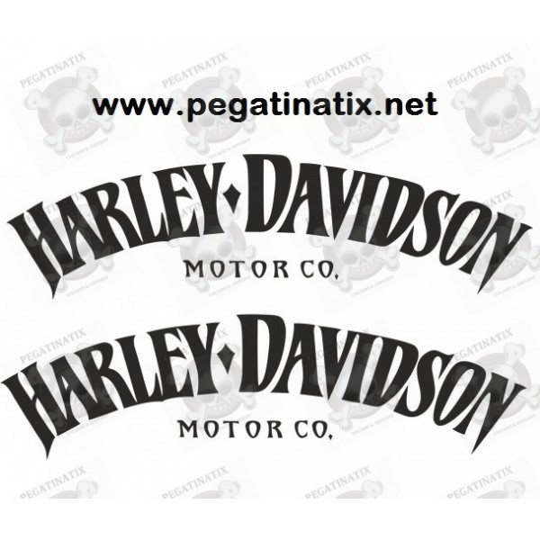 Vinyls and stickers harley davidson motorcycle