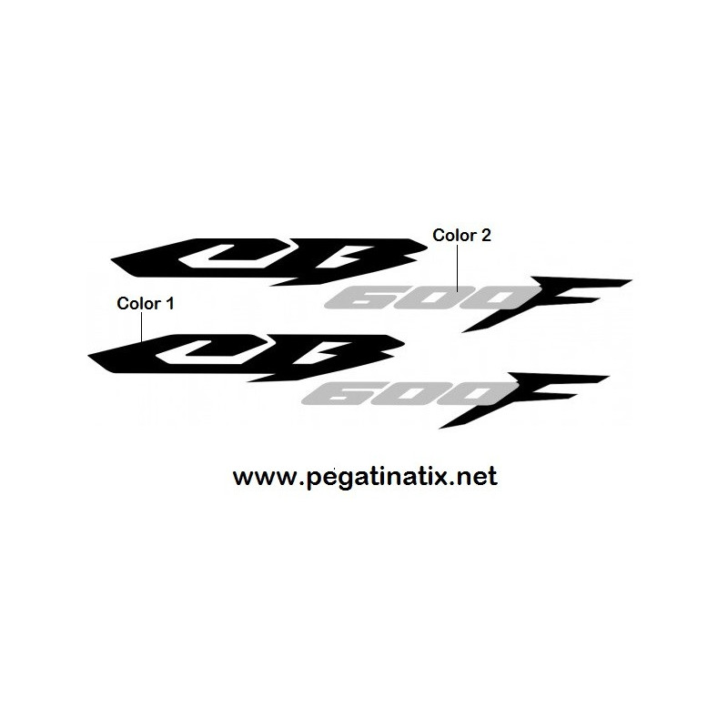 Stickers decals HONDA CB600F