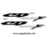 Stickers decals HONDA CB600F