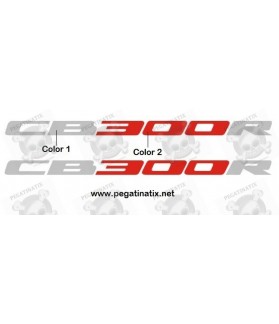 AUTOCOLLANT HONDA CB300R (Produit compatible)