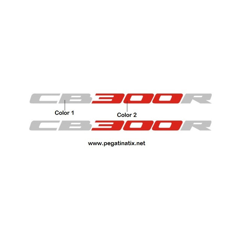 Stickers decals HONDA CB300R