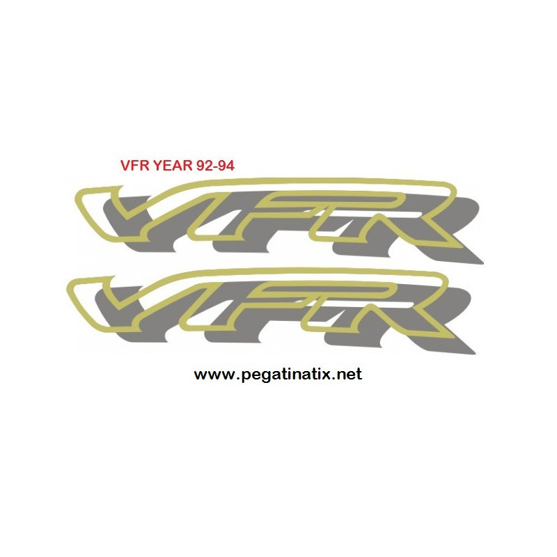 Stickers decals HONDA VFR YEAR 92-94