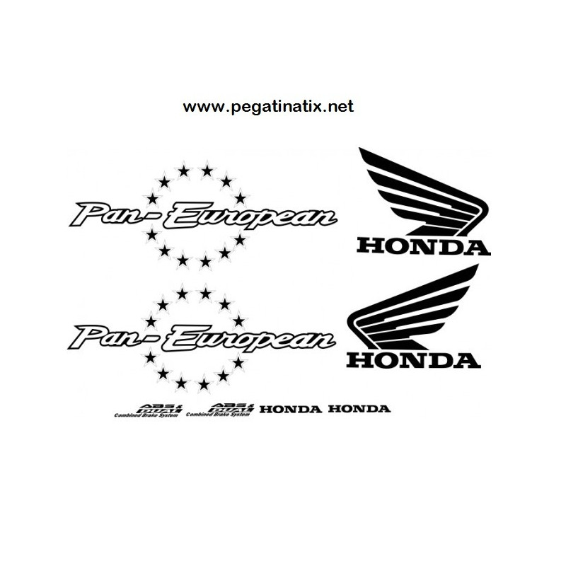 Stickers decals HONDA PANEUROPEAN