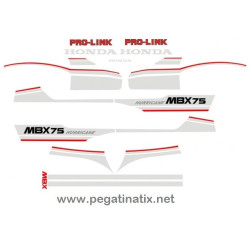 Stickers decals HONDA MBX 75 HURRICANE