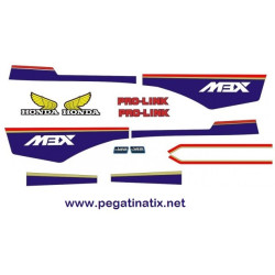 Stickers decals HONDA MBX 75 ROTHMANS