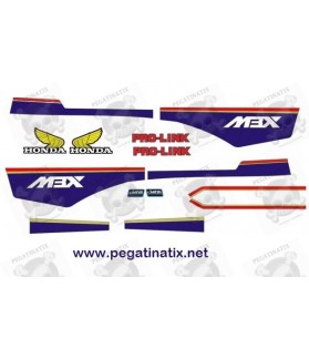 Stickers decals HONDA MBX 75 ROTHMANS (Compatible Product)
