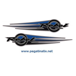 Stickers decals HONDA REBEL FUEL TANK
