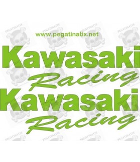 Stickers decals KAWASAKI RACING (Produit compatible)