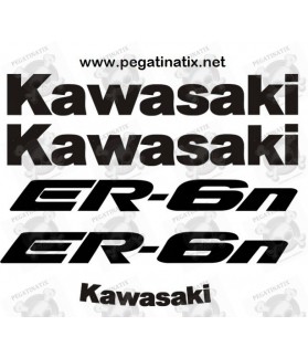 ADESIVOS KAWASAKI ER-6N (Produto compatível)