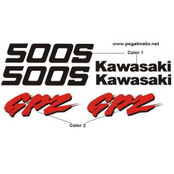Stickers decals KAWASAKI GPZ500
