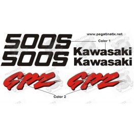 Stickers decals KAWASAKI GPZ500