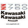 Stickers decals KAWASAKI Z750