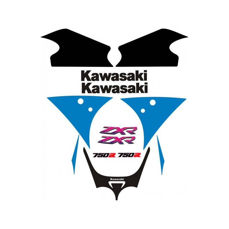 Stickers decals KAWASAKI ZX750R YEAR 1992 - 1994