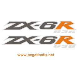 Stickers decals KAWASAKI ZXR 636 