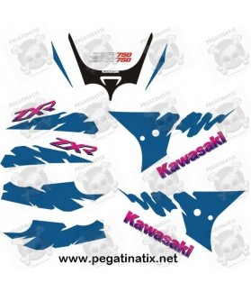 Stickers decals KAWASAKI ZXR750 YEAR 1992 - 1994 (Compatible Product)