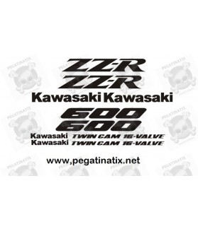 ADESIVI KAWASAKI ZZR-600 (Prodotto compatibile)