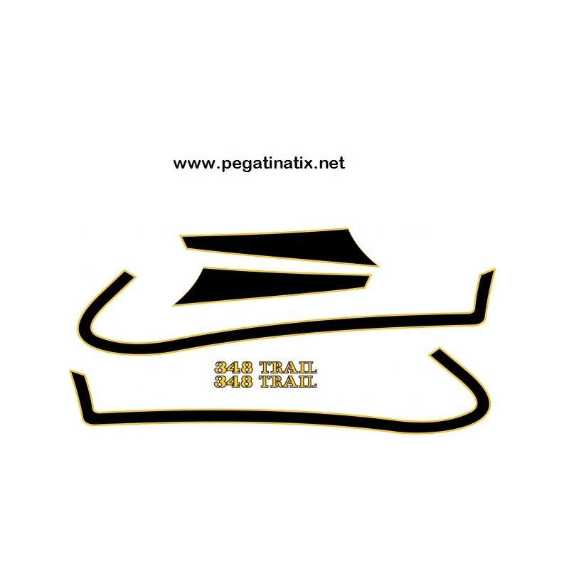 Stickers decals MONTESA 348 TRIAL